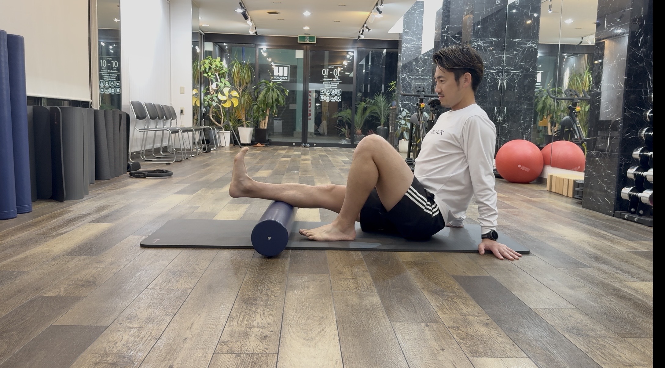 トレーナー指導中